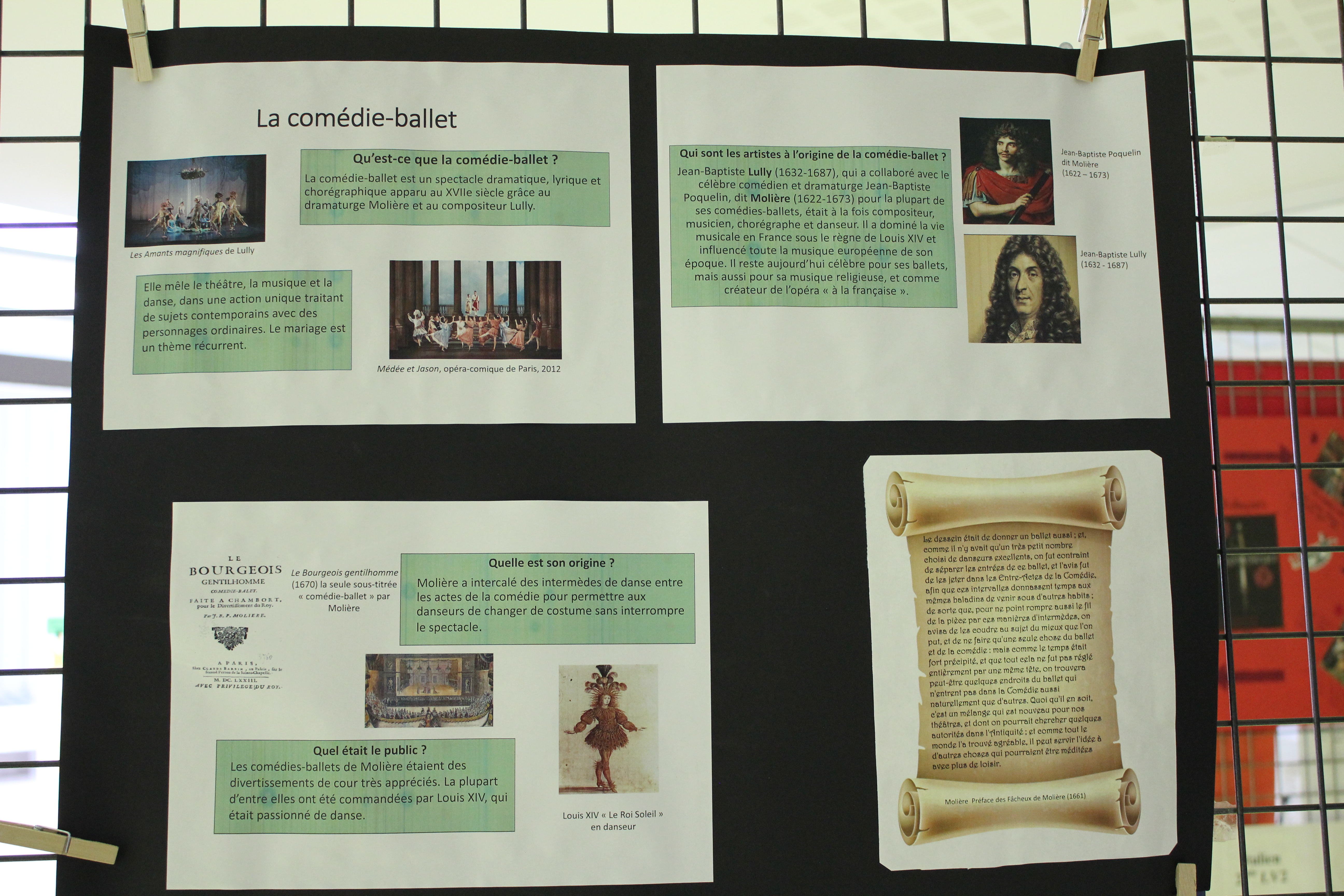 rencontre entre molière et lully